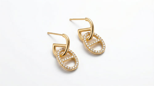 boucles d'oreilles Contour