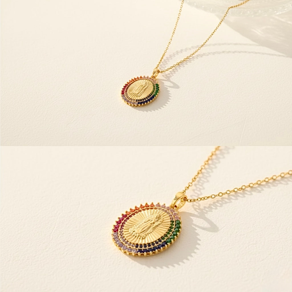 Pendentif collier religieuse