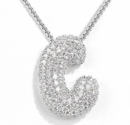 Letter Pendant Necklace